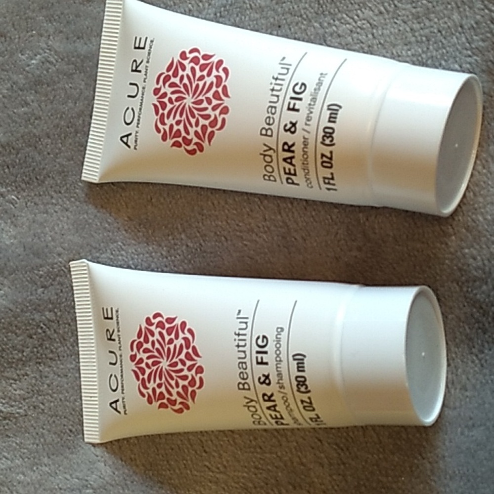 Acure Pear & Fig Shampoo & Conditioner